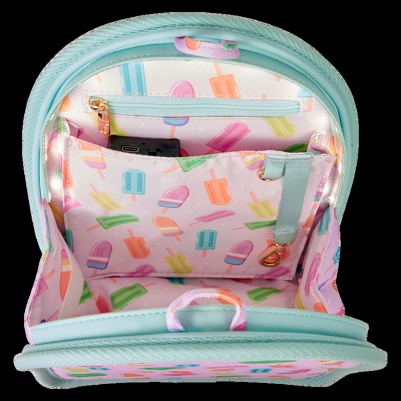Loungefly Loungefly Popsicle Light-Up Mini Backpack Bag Organizer Insert