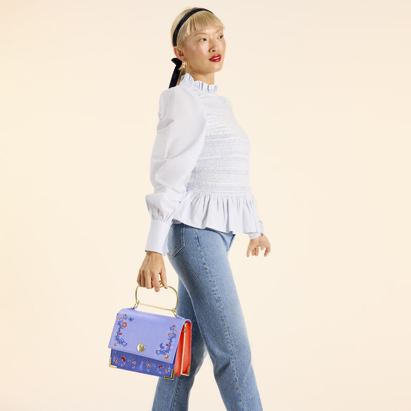 Loungefly Snow White Shimmer Crossbody Bag