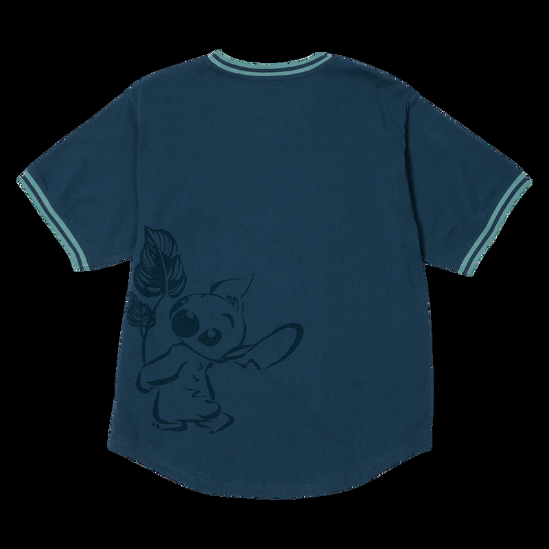 Loungefly Stitch Patch Unisex Ringer Tee