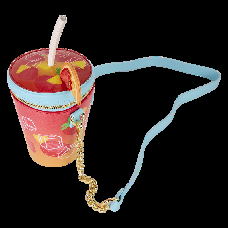 Loungefly Loungefly Tropical Drink Figural Crossbody Bag