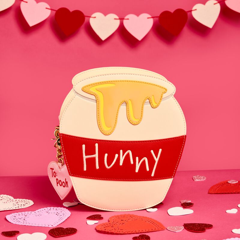 loungefly Winnie The Pooh Hunny Pot Crossbody Bag