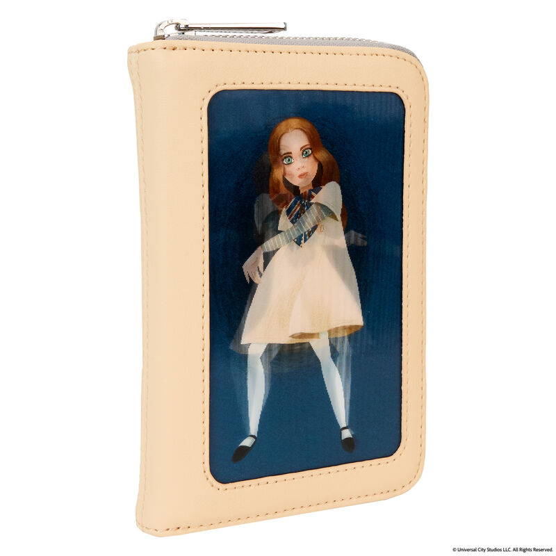loungefly M3GAN Cosplay Lenticular Zip Around Wallet