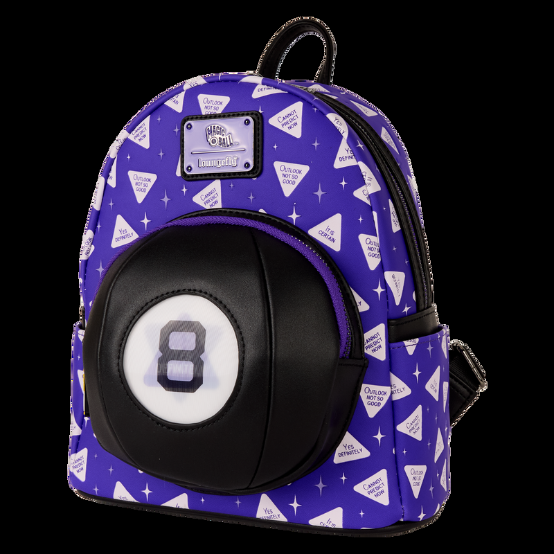 Loungefly Magic 8 Ball All-Over Print Lenticular Mini Backpack