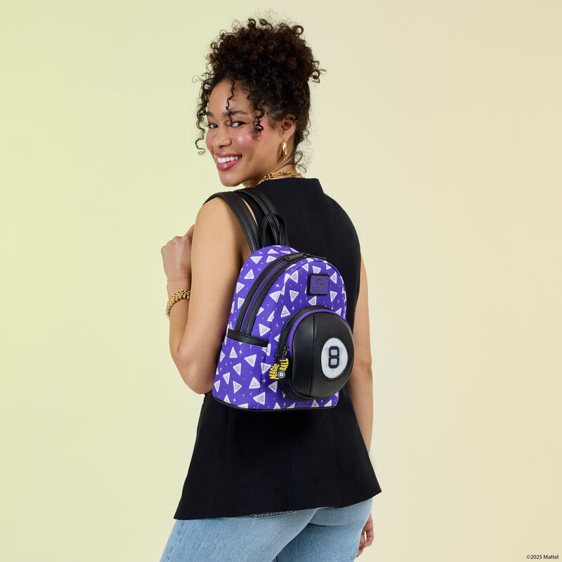 loungefly Magic 8 Ball All-Over Print Lenticular Mini Backpack