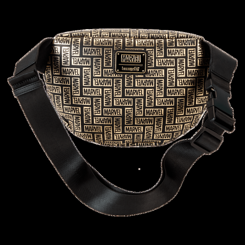 Loungefly Marvel 85th Anniversary All-Over Print Logo Convertible Belt Bag