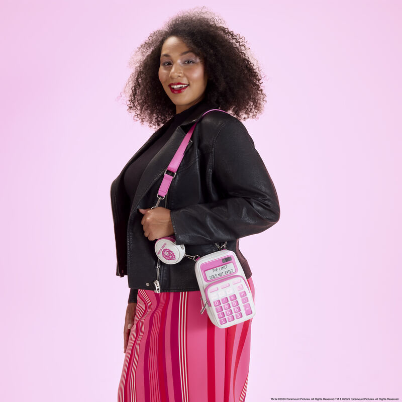 Loungefly Mean Girls Calculator Cell Phone Crossbody Bag With Coin Bag