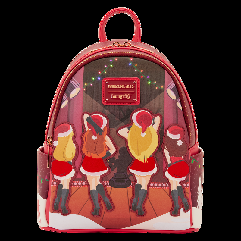 Loungefly Mean Girls Winter Talent Show Light Up Mini Backpack