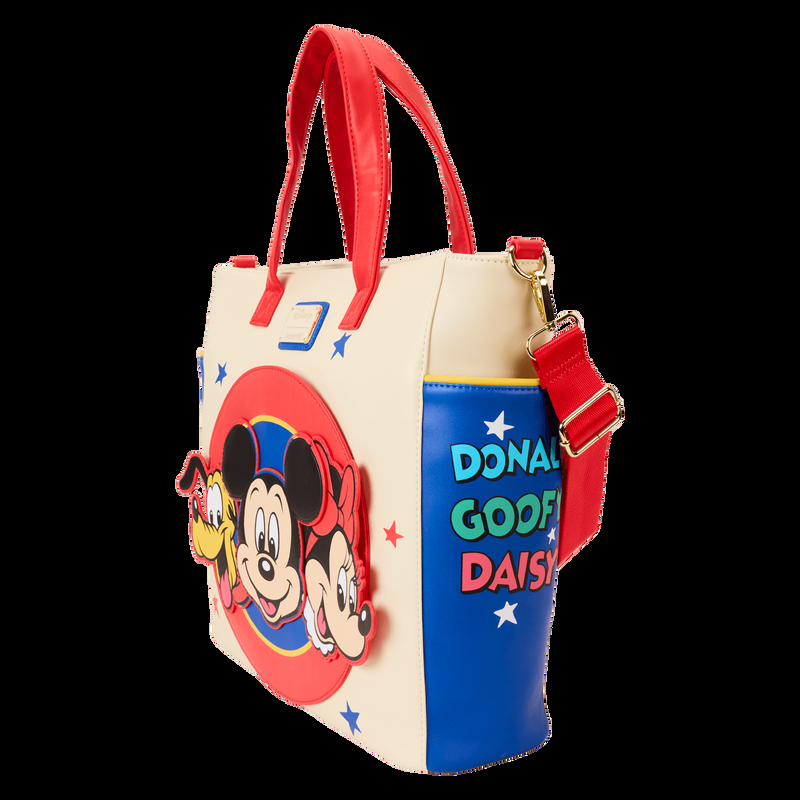 Loungefly Mickey & Friends Classic Convertible Backpack & Tote Crossbody Bag
