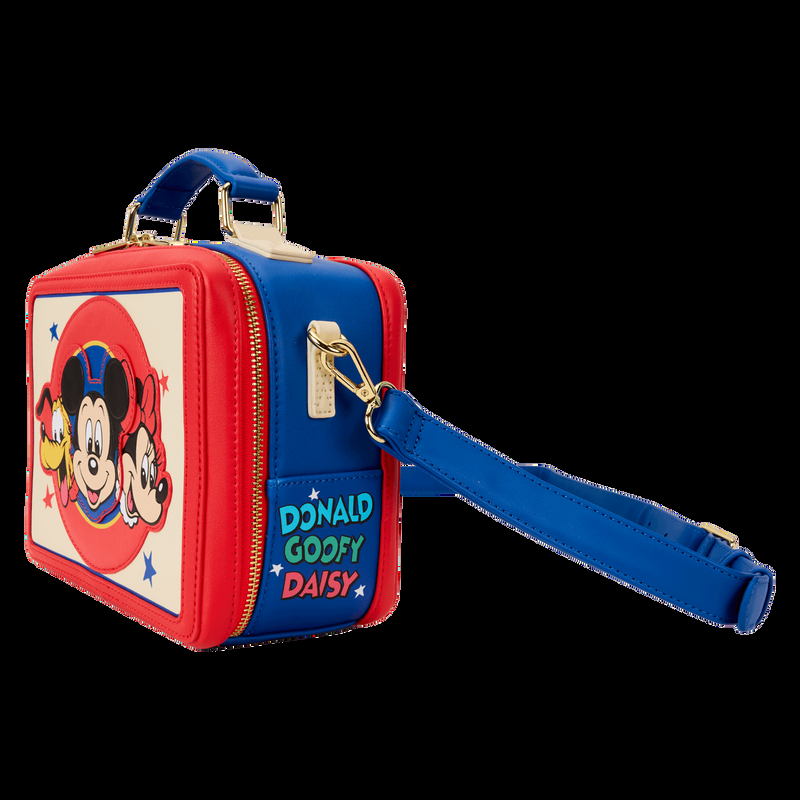 Loungefly Mickey & Friends Classic Lunchbox Crossbody Bag