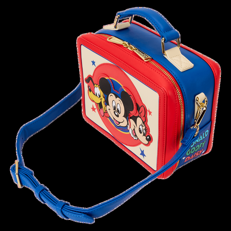 Loungefly Mickey & Friends Classic Lunchbox Crossbody Bag