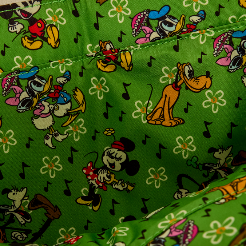 Loungefly Mickey & Friends Exclusive Park Day Convertible Backpack & Tote Crossbody Bag