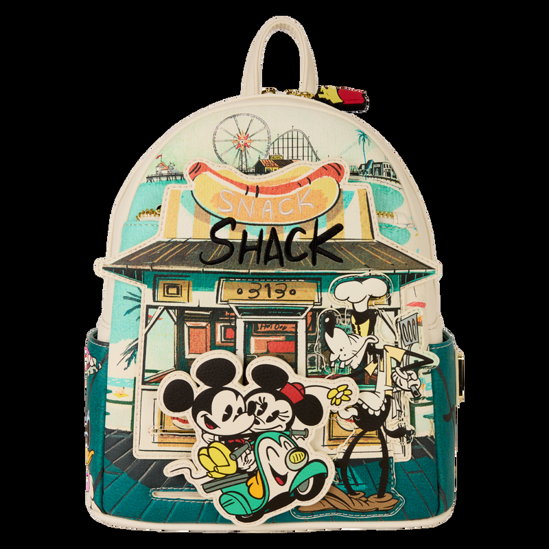 Loungefly Mickey & Friends Exclusive Snack Shack Mini Backpack
