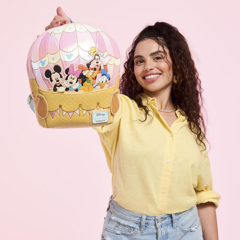 loungefly Mickey & Friends Hot Air Balloon Figural Mini Backpack