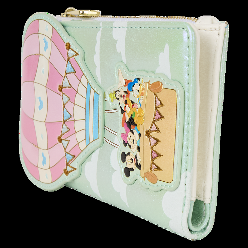 Loungefly Mickey & Friends Hot Air Balloon Flap Wallet