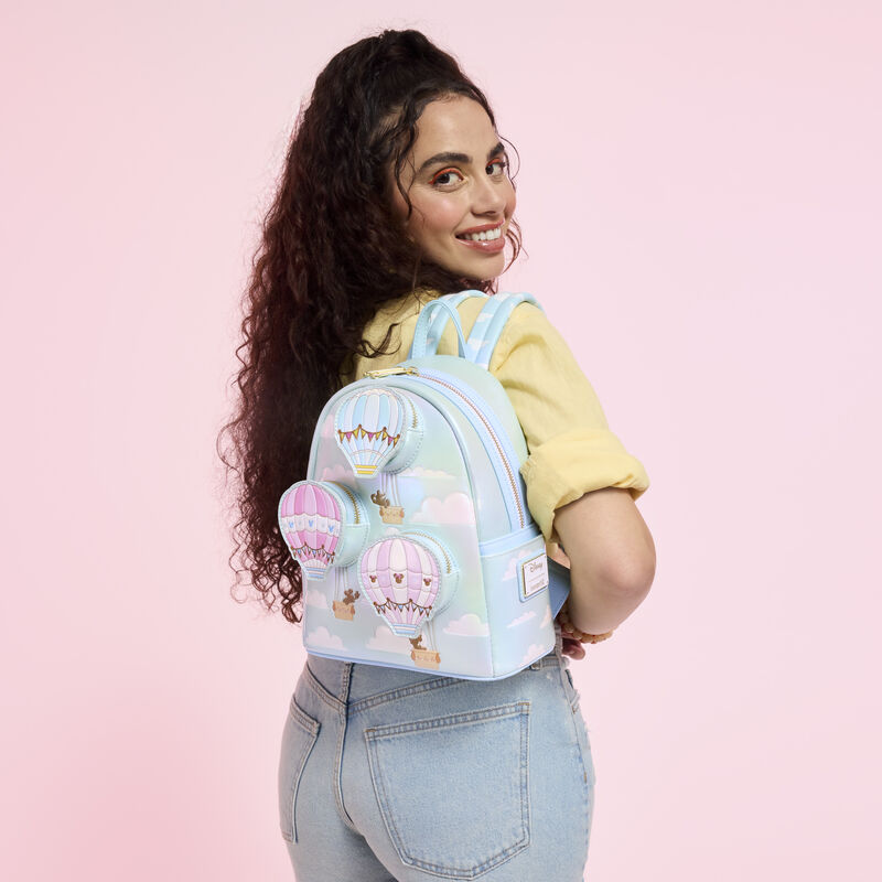 loungefly Mickey & Friends Hot Air Balloon Mini Backpack