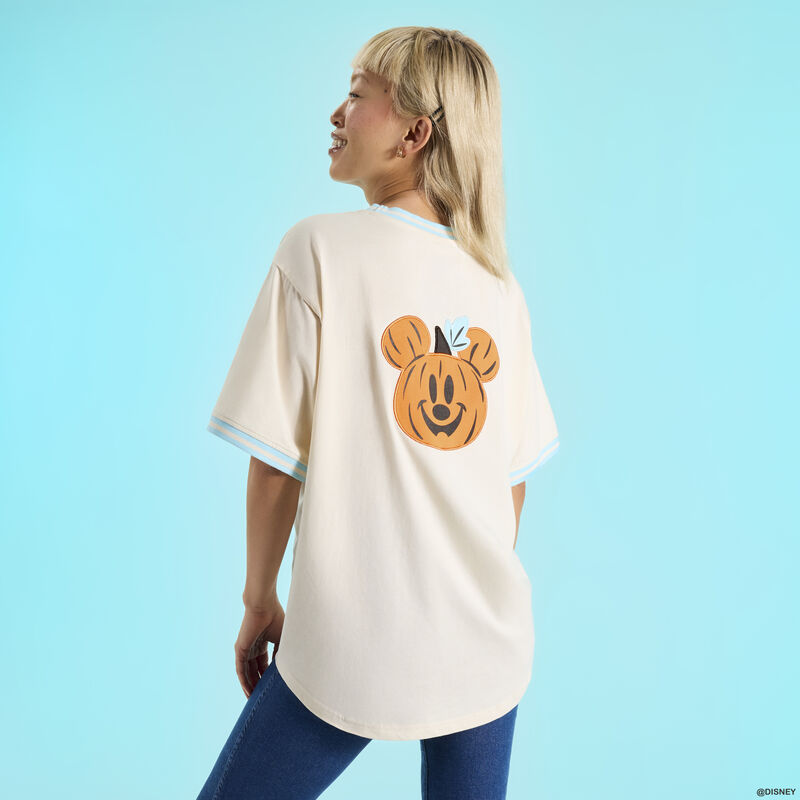 Loungefly Mickey & Friends Jack-o'-Lantern Glow Sporty Tee