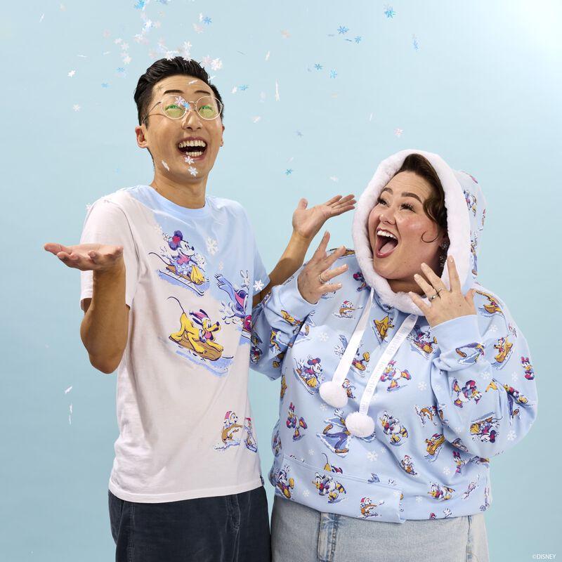 Loungefly Mickey & Friends Winter Wonderland Unisex Tee