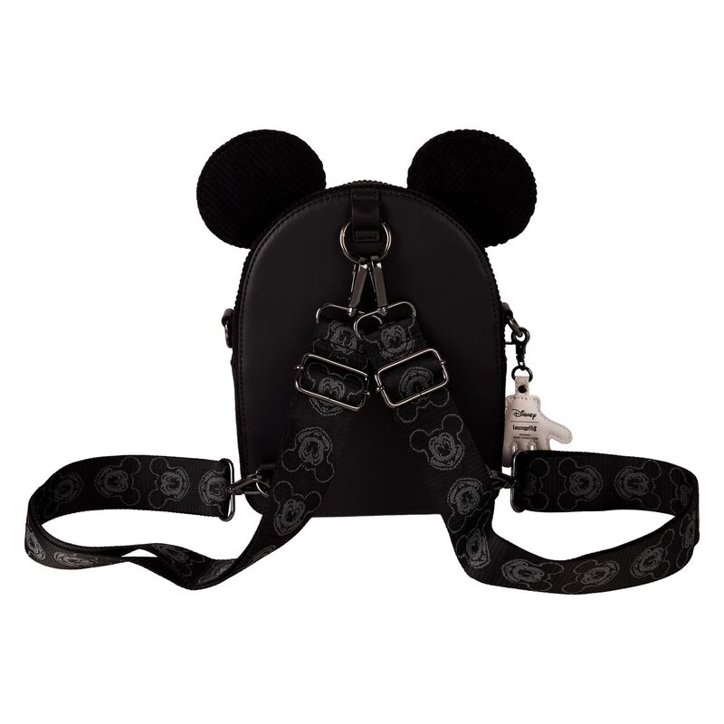 Loungefly Mickey Mouse Classic Corduroy Convertible Mini Backpack & Crossbody Bag