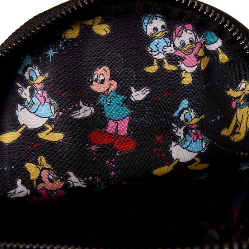 Loungefly Mickey Mouse Classic Corduroy Convertible Mini Backpack & Crossbody Bag