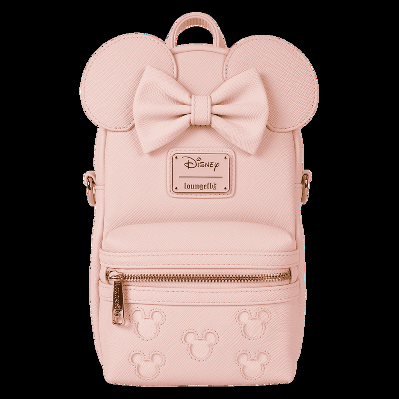Loungefly Minnie Mouse Exclusive Convertible Sling Crossbody Bag With Coin Bag
