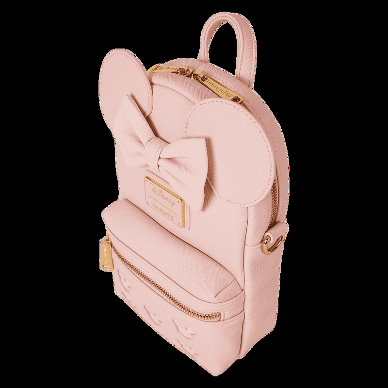 Loungefly Minnie Mouse Exclusive Convertible Sling Crossbody Bag With Coin Bag