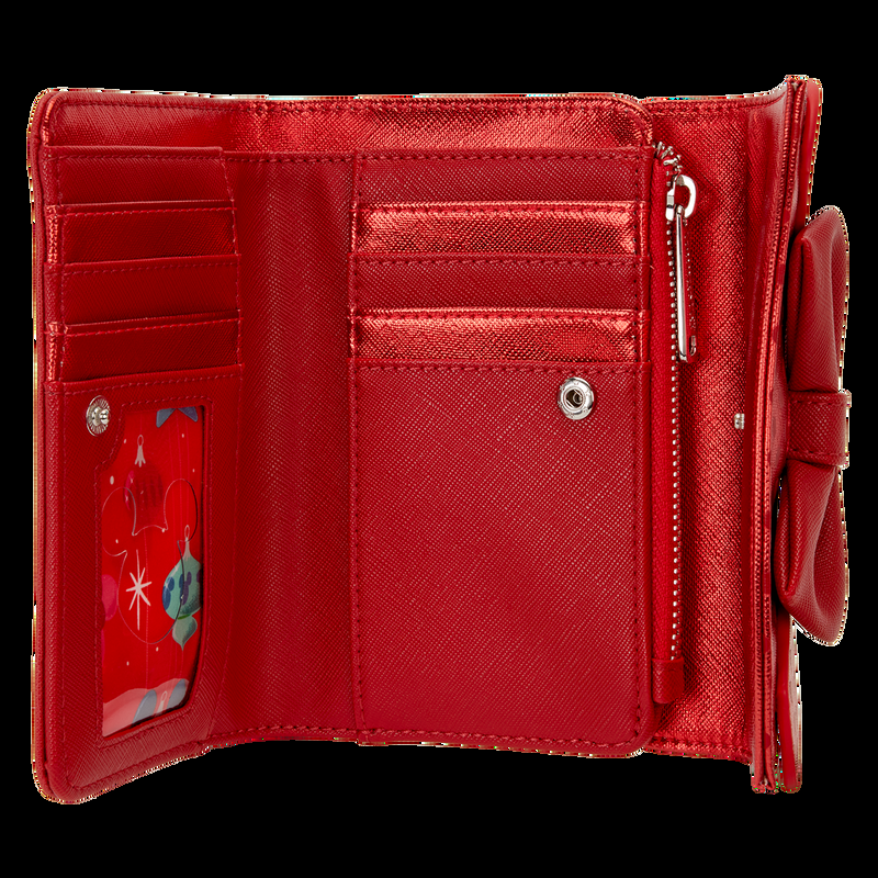 Loungefly Minnie Mouse Exclusive Holiday Ornaments Wallet