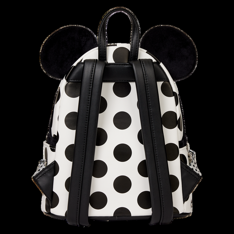 Loungefly Minnie Mouse Exclusive Polka Dot Pearl Mini Backpack
