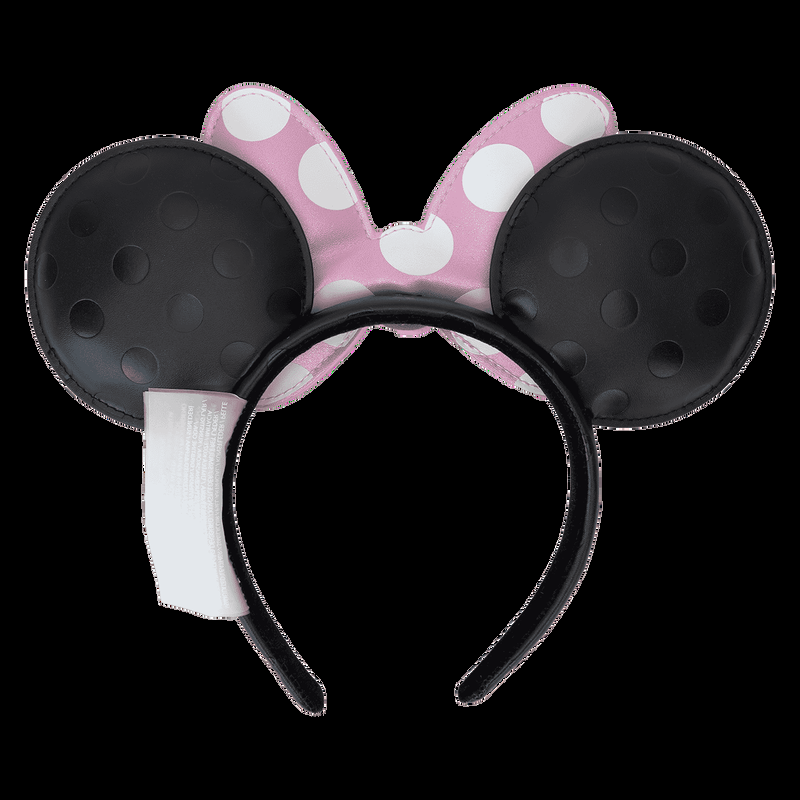 Loungefly Minnie Mouse Floral Rock The Dots Ear Headband