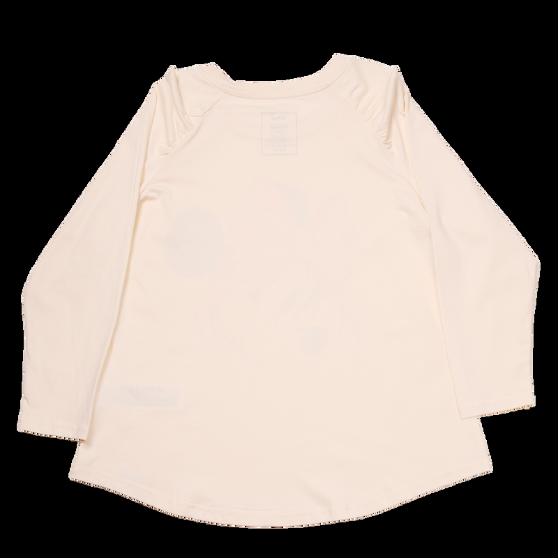 Loungefly Minnie Mouse Lace Detail Unisex Raglan Tee