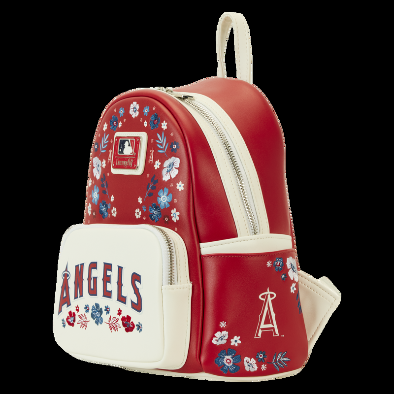 Loungefly MLB Los Angeles Angels Floral Mini Backpack