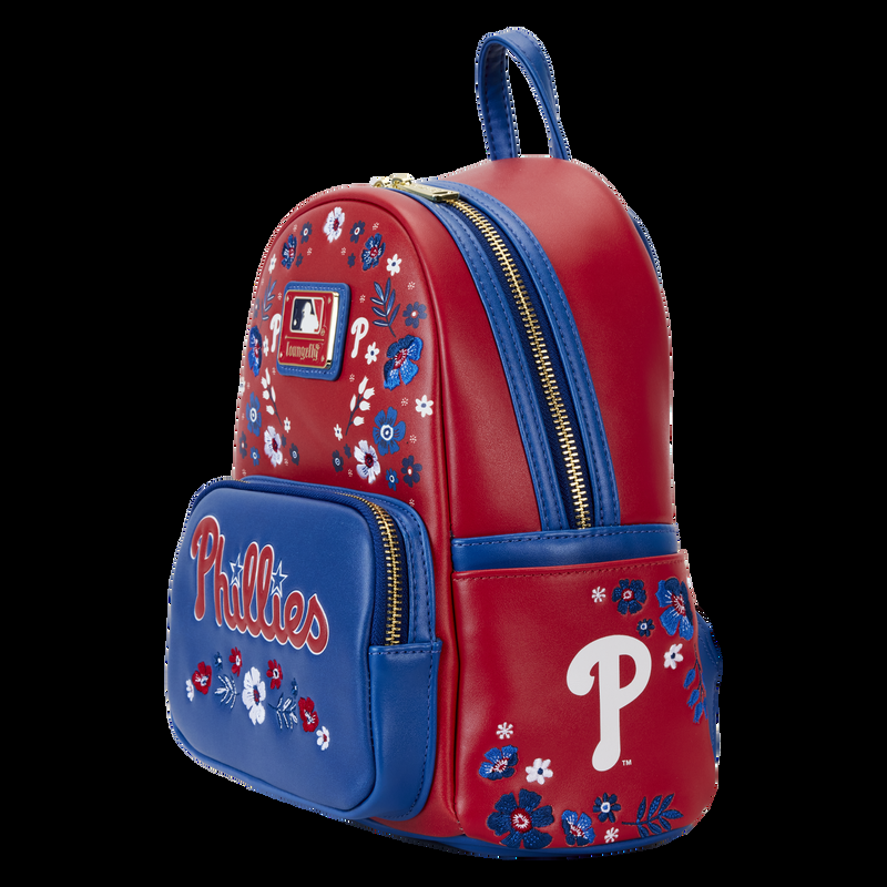 Loungefly MLB Philadelphia Phillies Floral Mini Backpack
