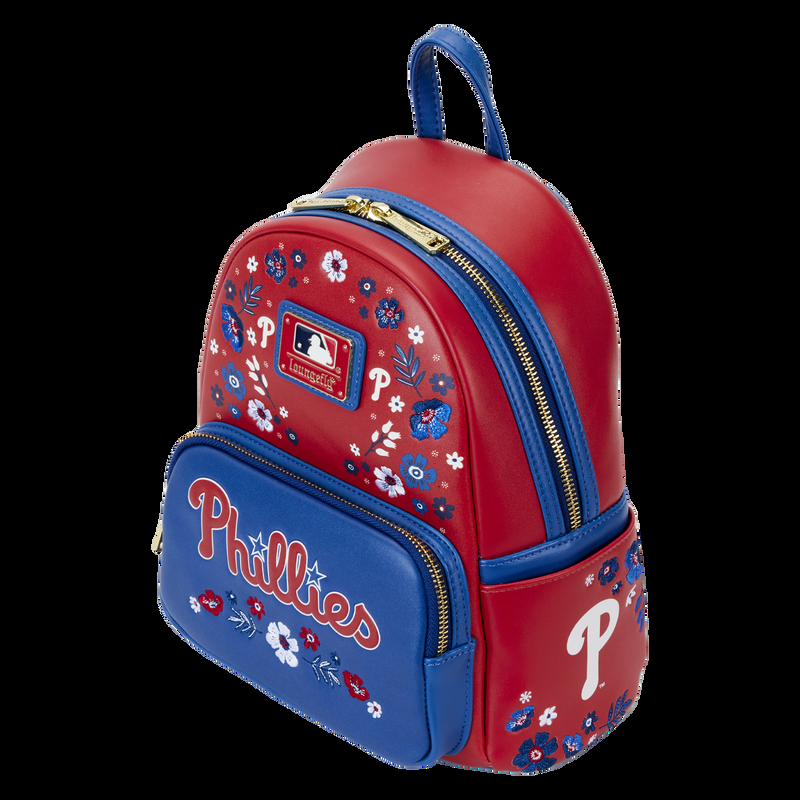 Loungefly MLB Philadelphia Phillies Floral Mini Backpack