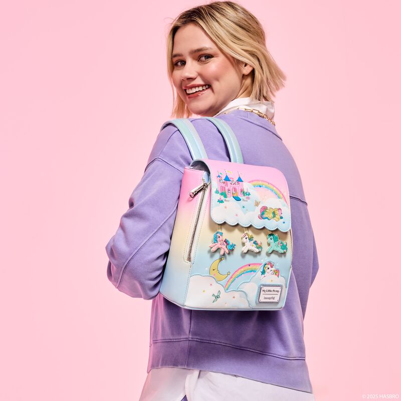 loungefly My Little Pony Equestria Drawstring Mini Backpack