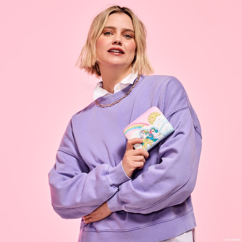 loungefly My Little Pony Equestria Zip Around Wallet