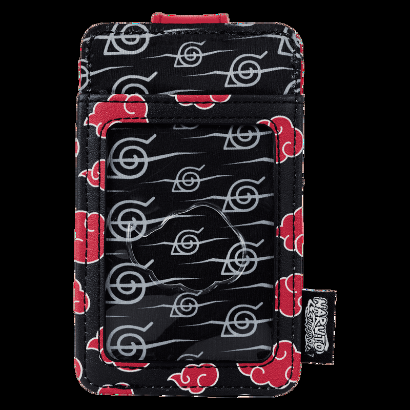 loungefly Naruto Akatsuki All-Over Print Card Holder