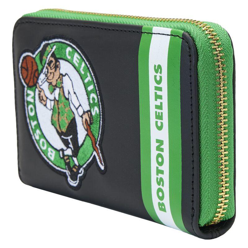 Loungefly NBA Boston Celtics Patch Icons Zip Around Wallet
