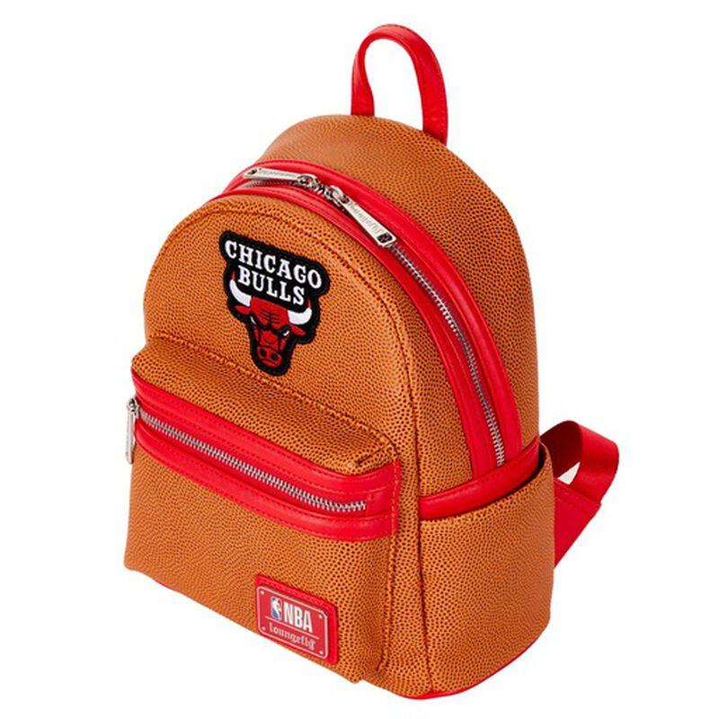 Loungefly NBA Chicago Bulls Basketball Logo Mini Backpack