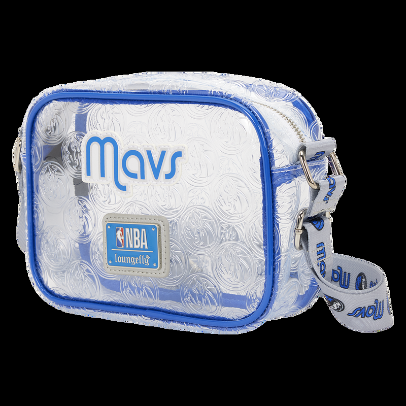 Loungefly NBA Dallas Mavericks Clear Crossbody Stadium Bag