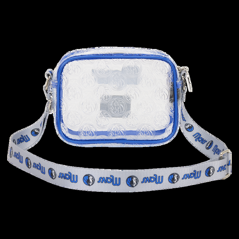 Loungefly NBA Dallas Mavericks Clear Crossbody Stadium Bag