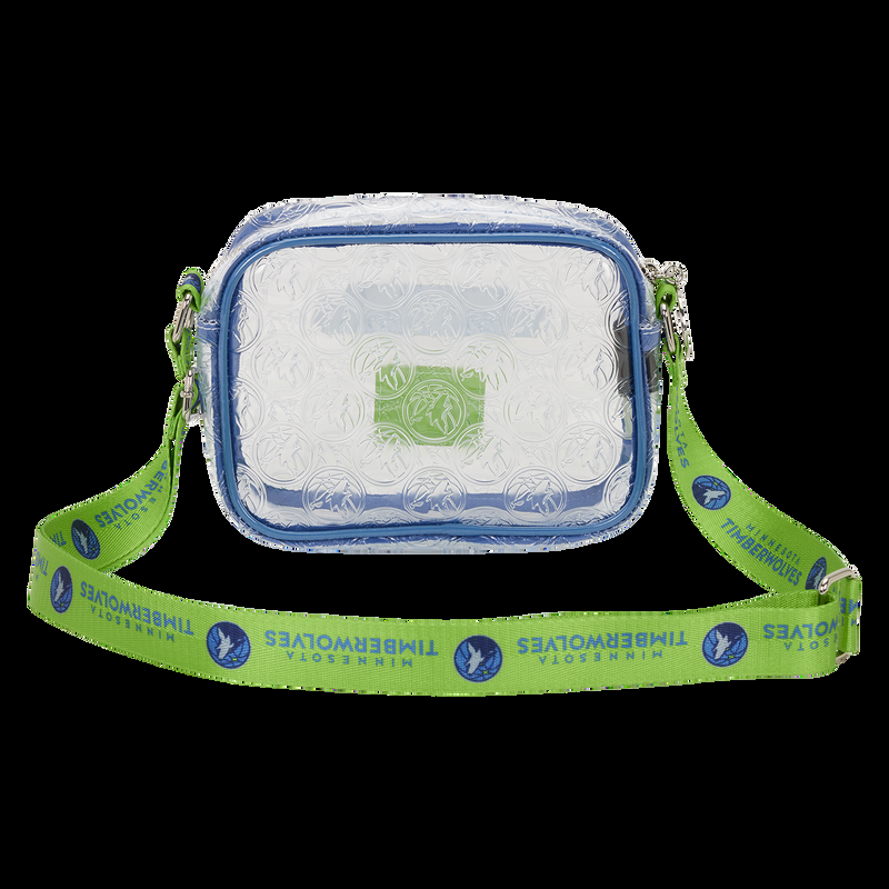 Loungefly NBA Minnesota Timberwolves Clear Crossbody Stadium Bag