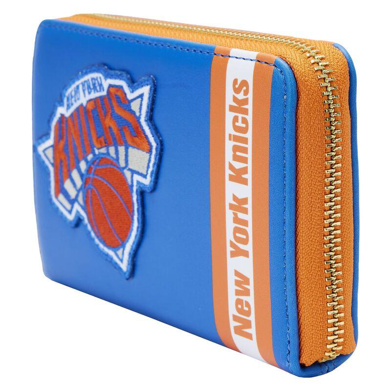 Loungefly NBA New York Knicks Patch Icons Zip Around Wallet