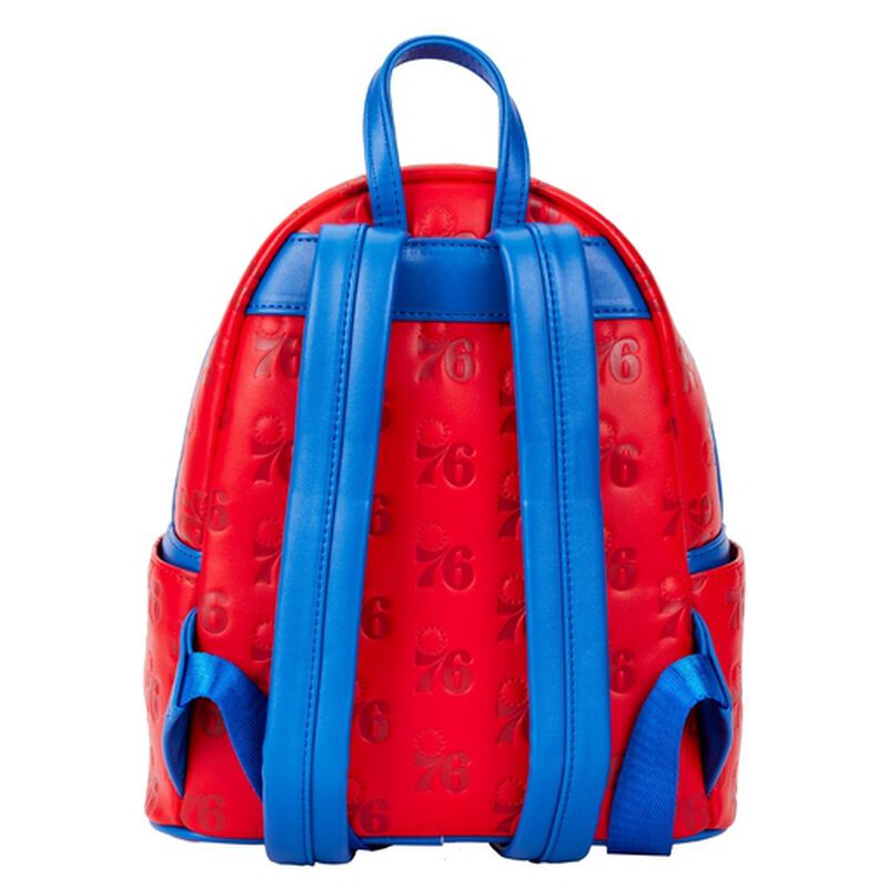 Loungefly NBA Philadelphia 76ers Logo Mini Backpack