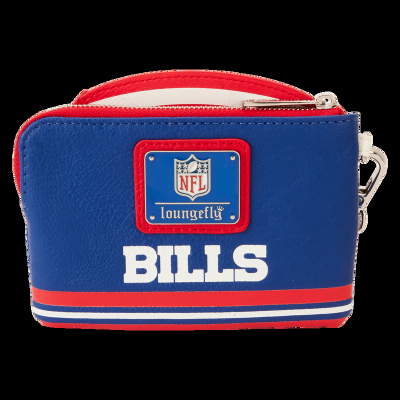 Loungefly NFL Buffalo Bills Varsity Wristlet Wallet