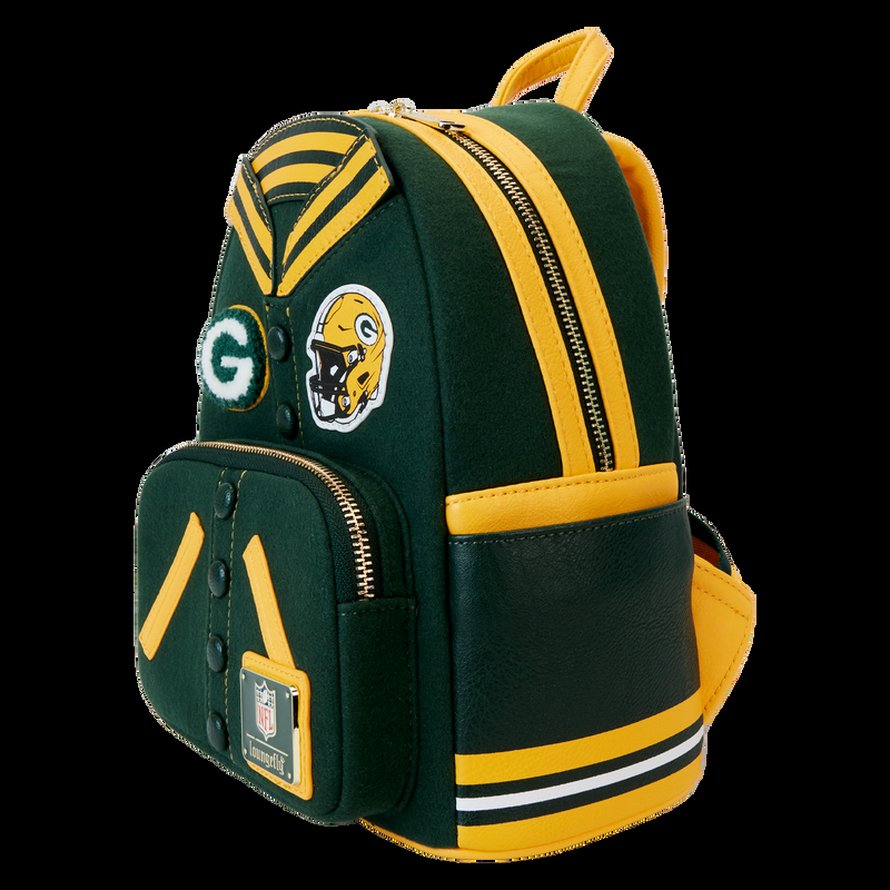 Loungefly NFL Green Bay Packers Varsity Mini Backpack