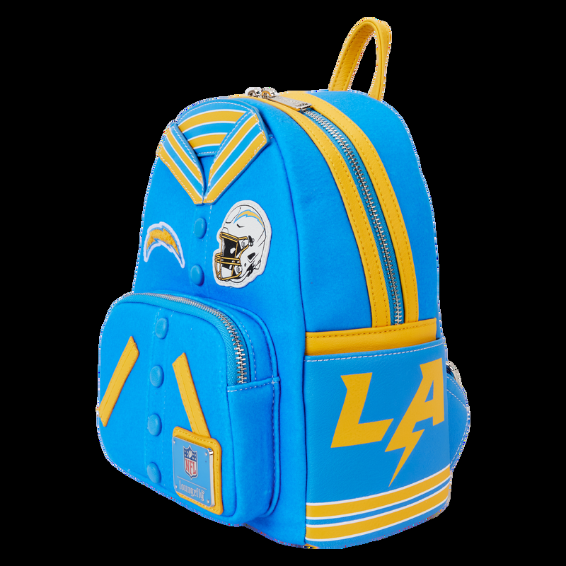 Loungefly NFL Los Angeles Chargers Varsity Mini Backpack