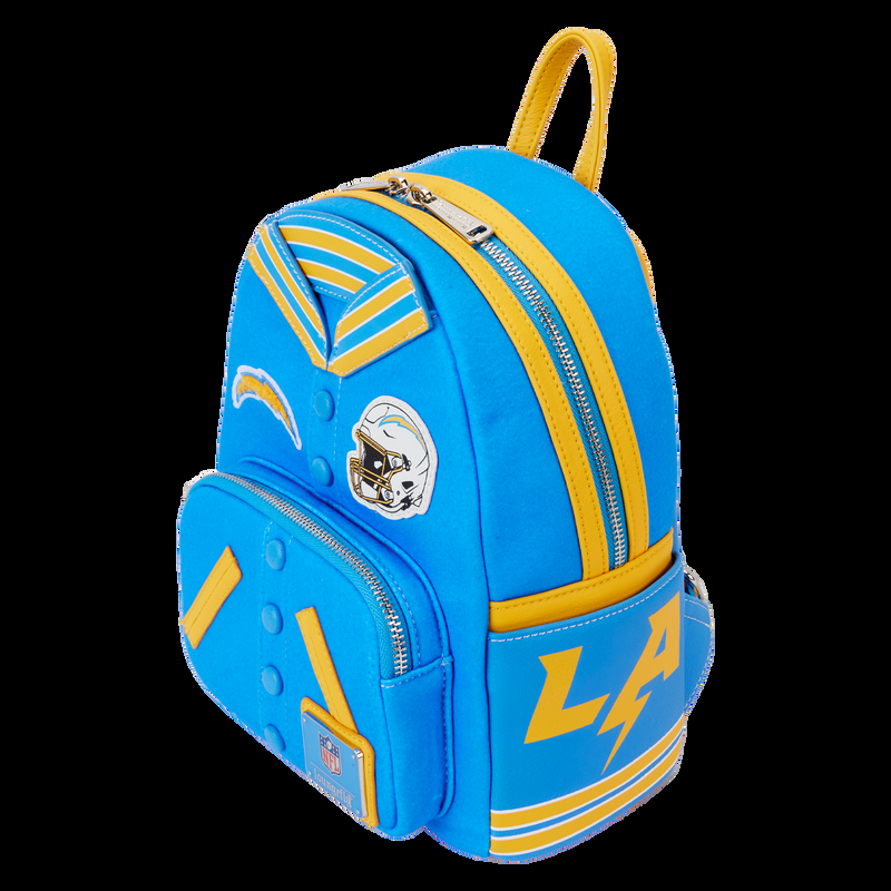Loungefly NFL Los Angeles Chargers Varsity Mini Backpack