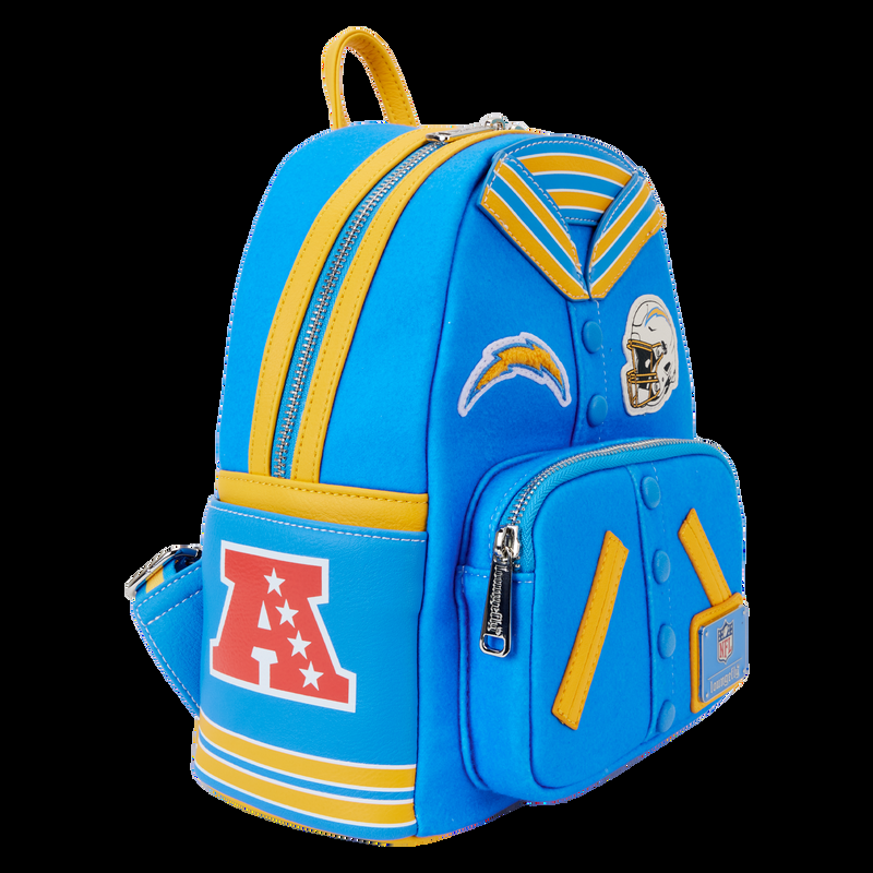 Loungefly NFL Los Angeles Chargers Varsity Mini Backpack