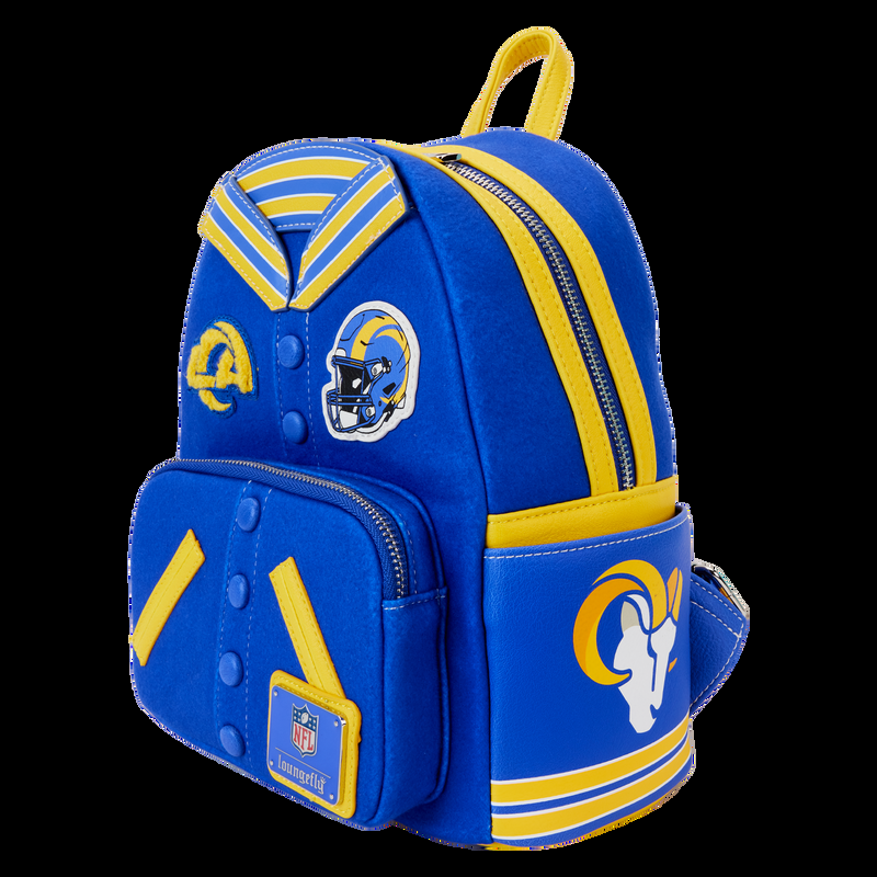 Loungefly NFL Los Angeles Rams Varsity Mini Backpack