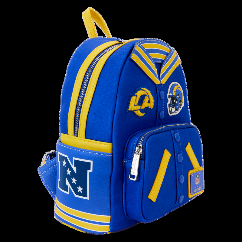 Loungefly NFL Los Angeles Rams Varsity Mini Backpack
