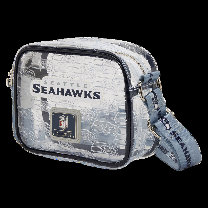 Loungefly NFL Seattle Seahawks Clear Crossbody Stadium Bag